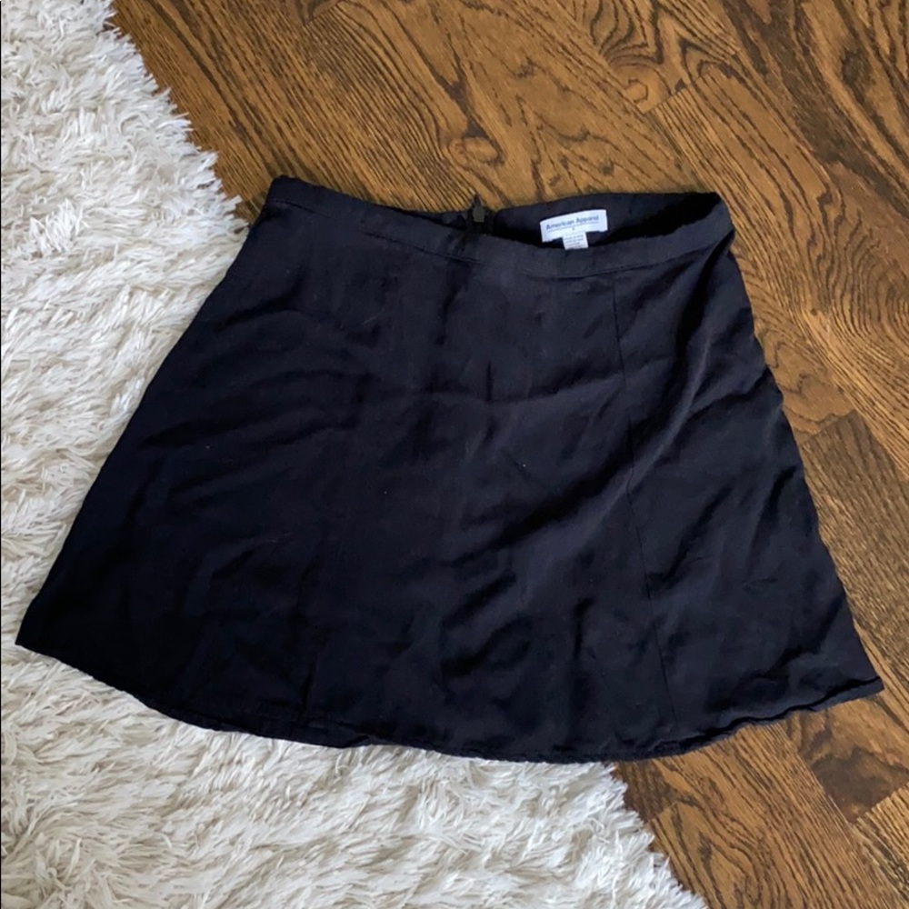Black American apparel skirt